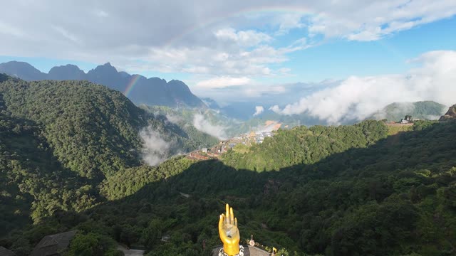 Rainbow Over Fansipan Valley