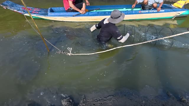 Pulling The Net Rope