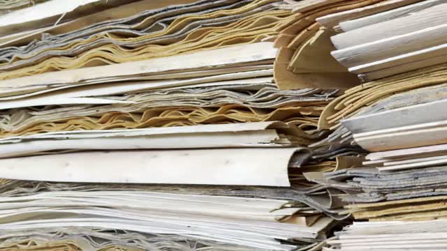 Stacked Veneer Sheet Edges