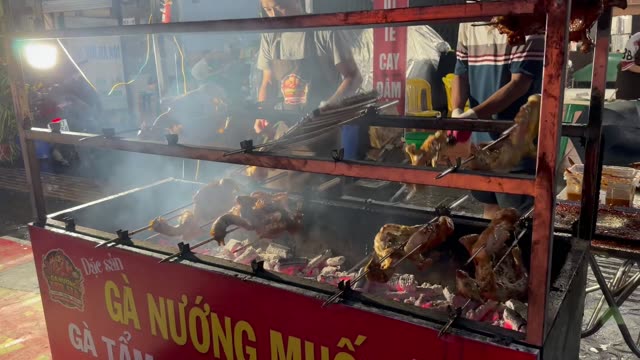Grilled Chicken Night Stall