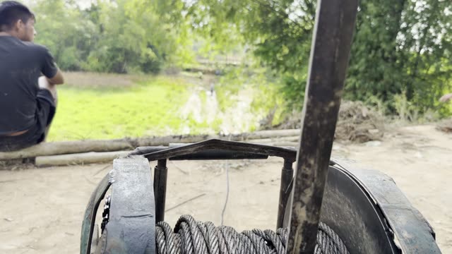 Resting By The Winch