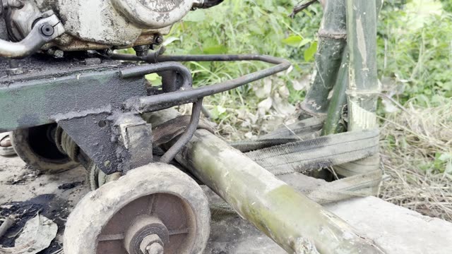 Winch Engine And Wheel