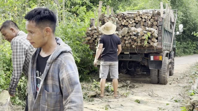 Beside The Loaded Truck