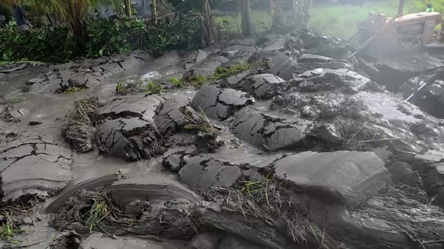 Mud And Flowing Water