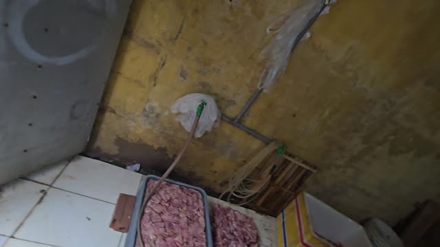 Feed Crate On Tiles
